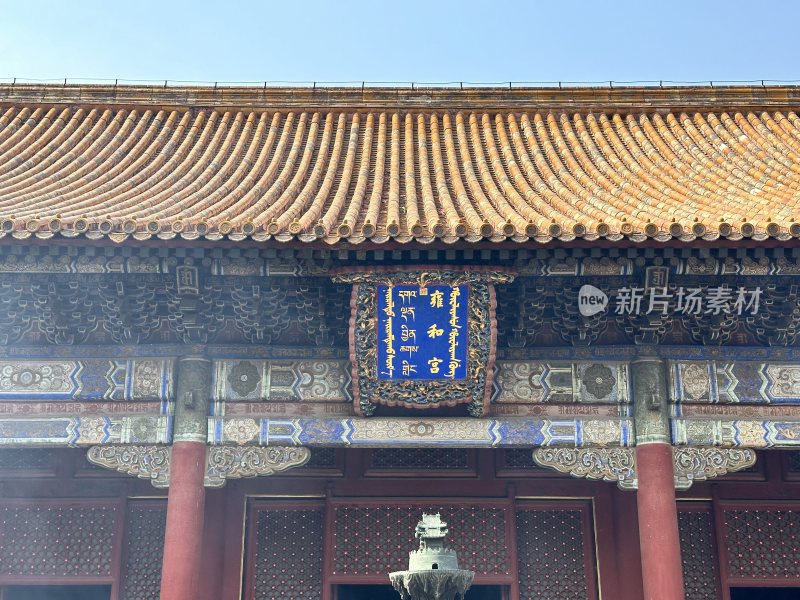 故宫建筑的经典外观景象