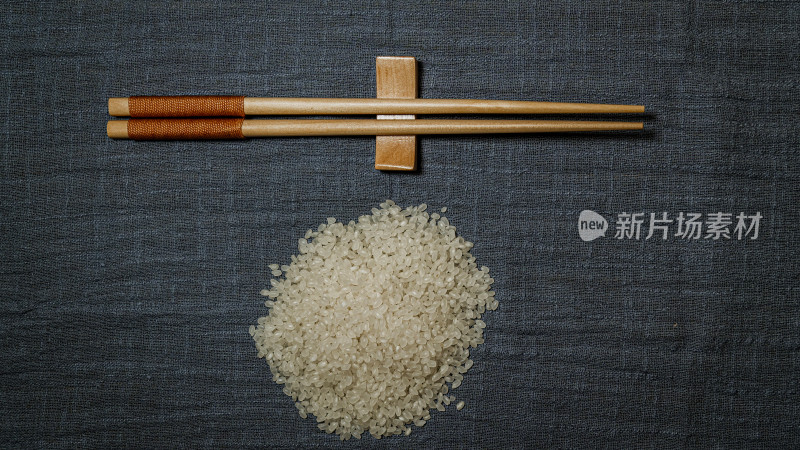 大米粮食米粒创意摄影