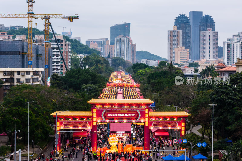 深圳花市爱国路花市