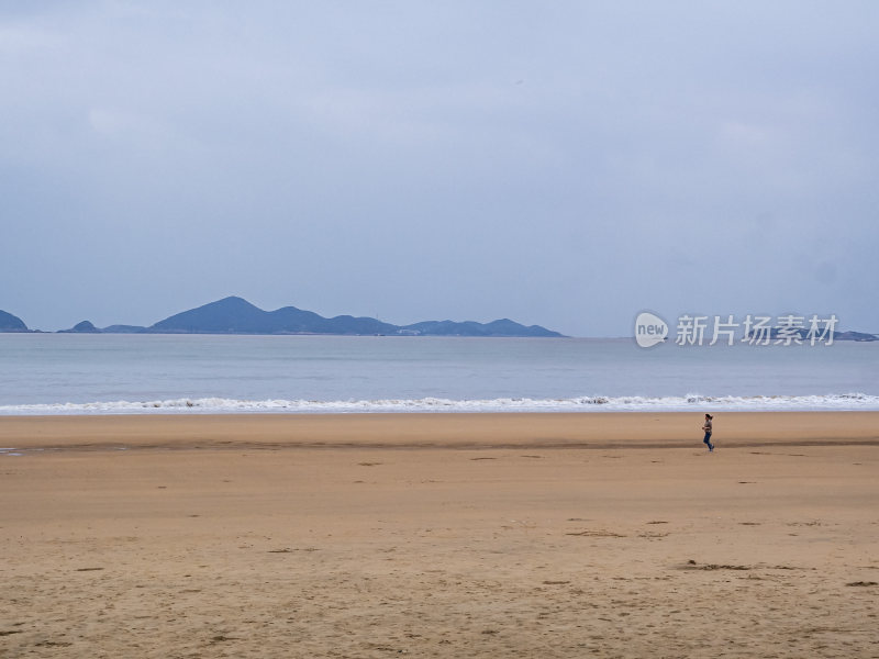 浙江普陀山千步沙风景