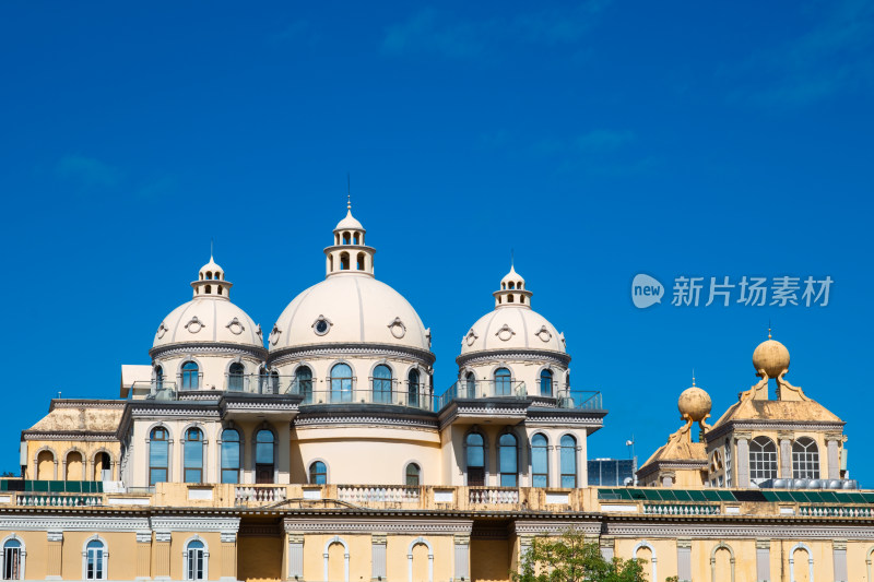 福州中洲岛建筑特写