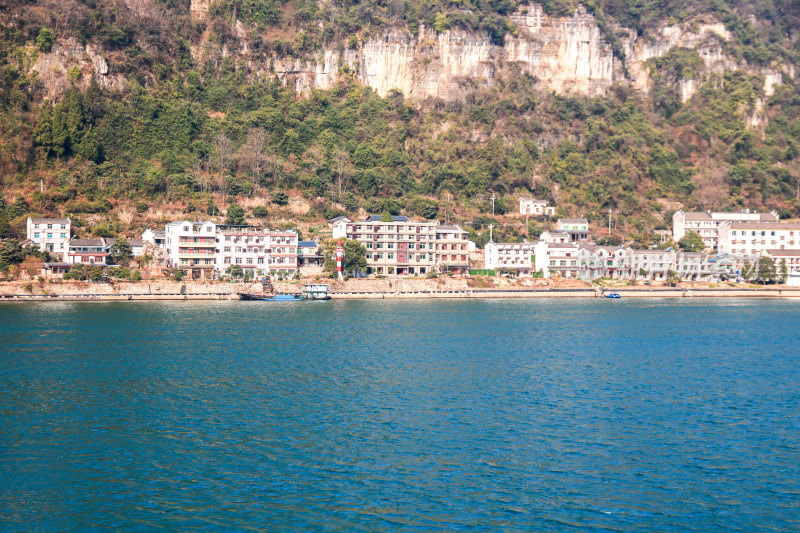 长江三峡西陵峡境内灯影峡江域三峡人家景区