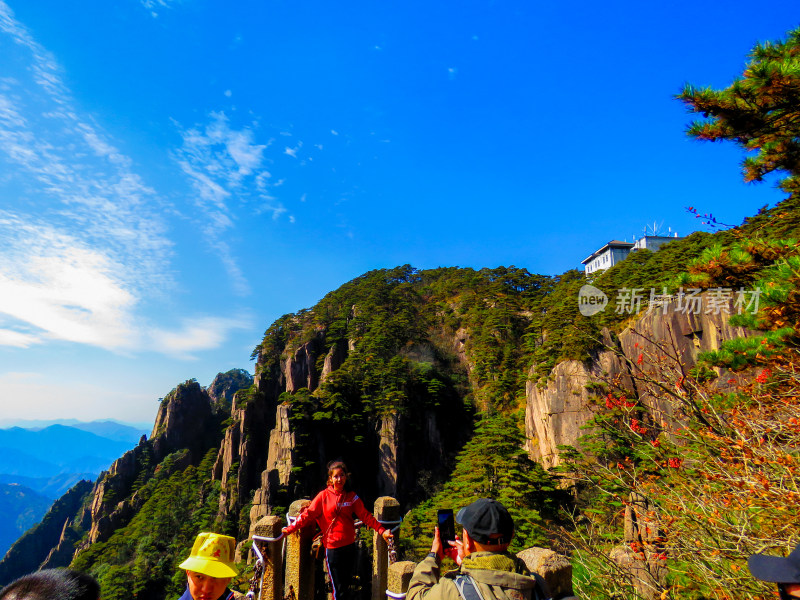 中国安徽黄山旅游风光