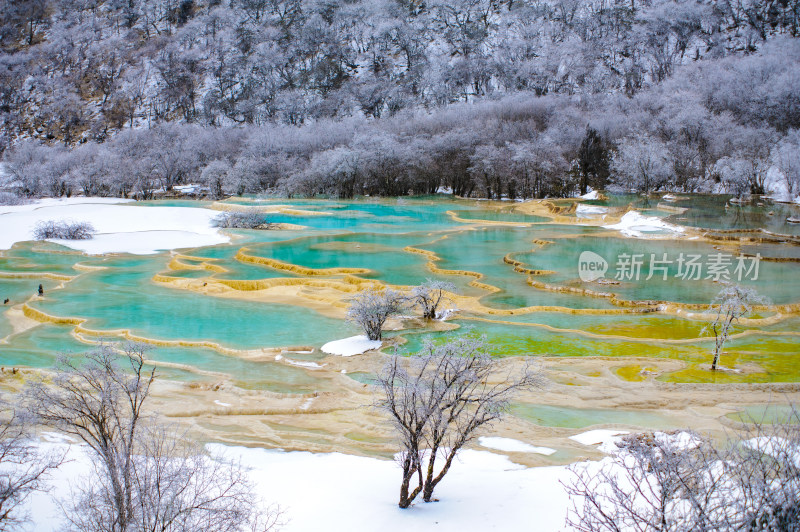 四川黄龙风景区