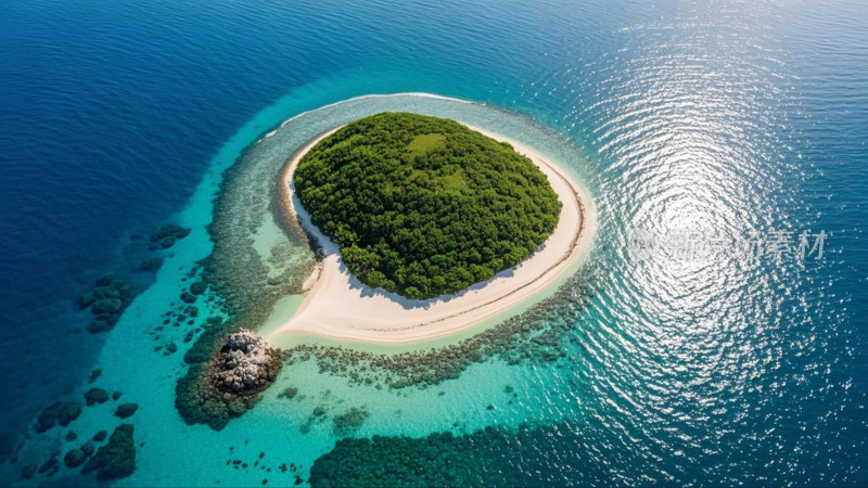 海岛风光绝美风景世外桃源