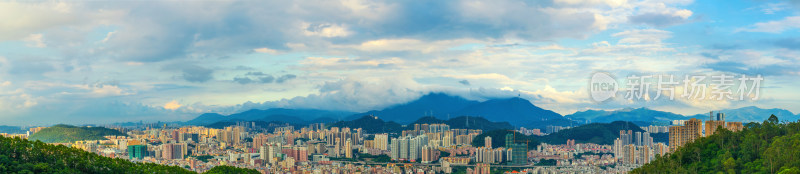 深圳城市建筑风光全景