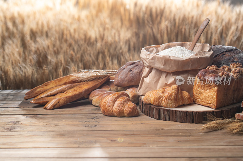 面包和麦子