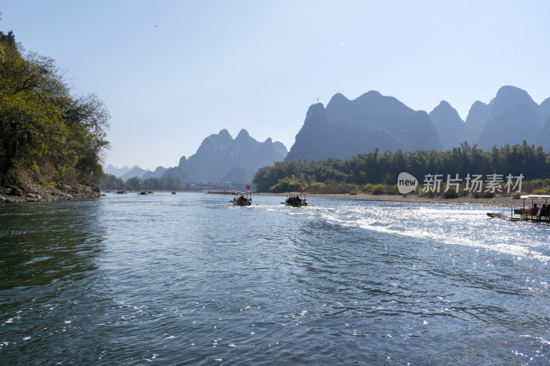 阳朔兴坪漓江山水风光