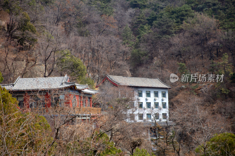 大山里面的建筑