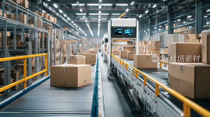 未来工厂快递智能仓储 自动化包裹分拣物流