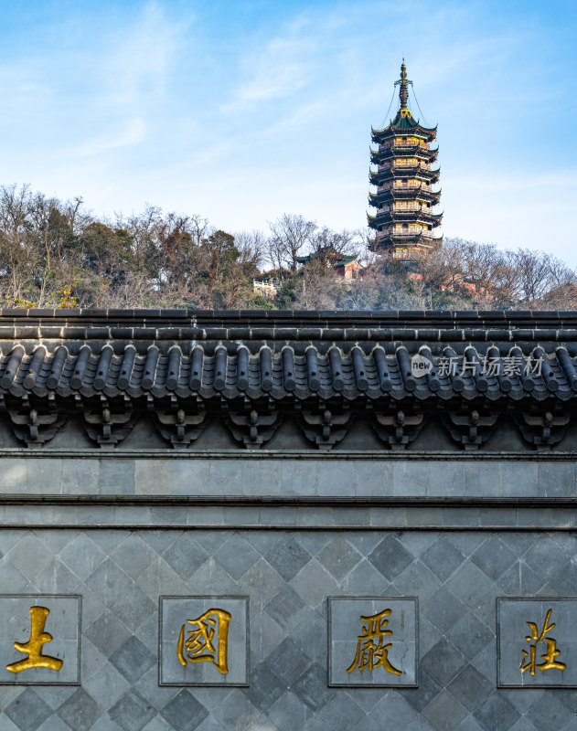 江苏镇江焦山风景区景点景观