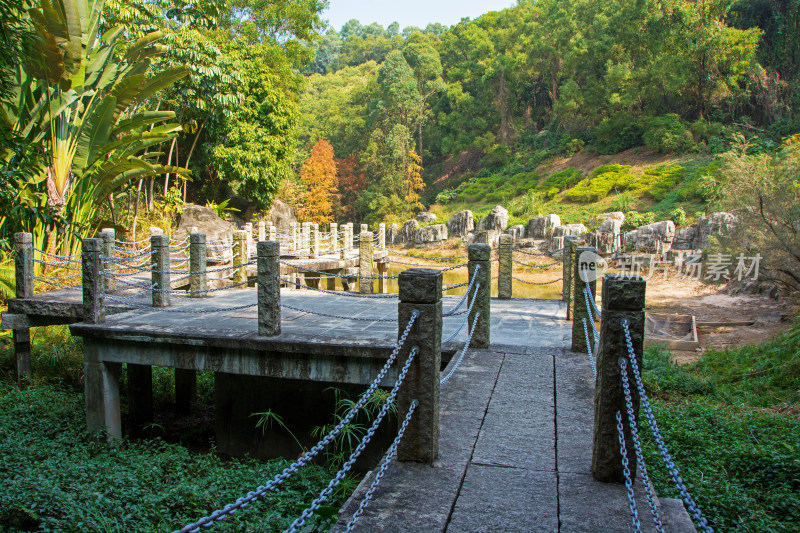 石板桥风景