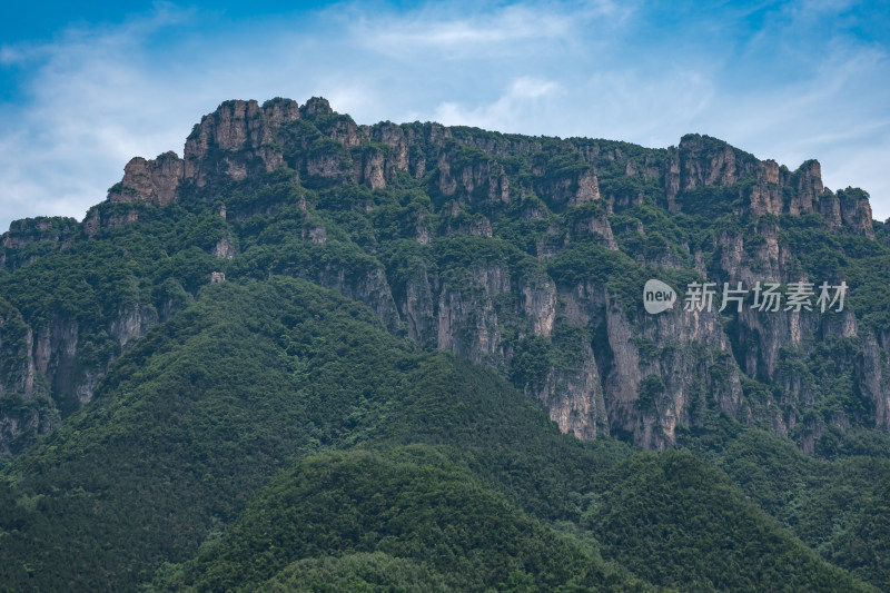 太行山山脉高山自然风景