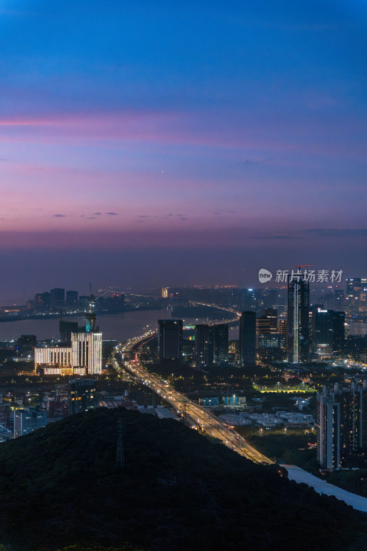 深圳CBD/南山公园/蓝调时刻 深圳风景