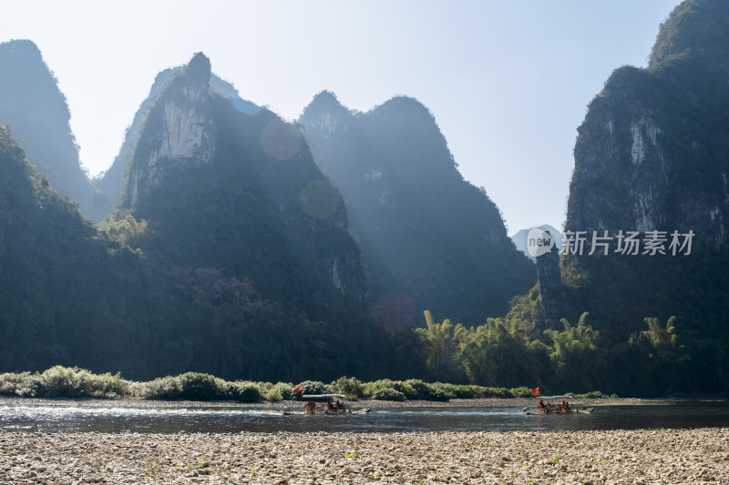 阳朔兴坪漓江山水风光