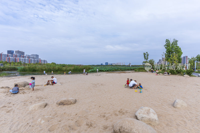 武汉江夏中央大公园风景