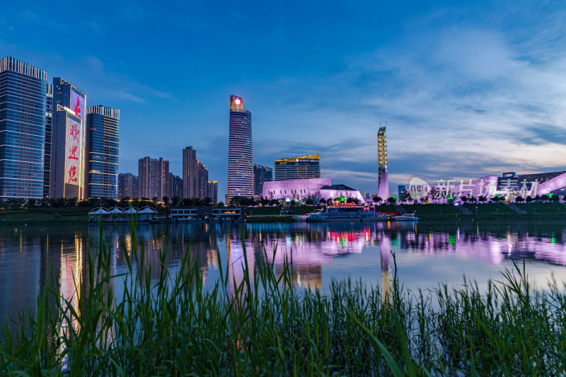 长沙北辰三角洲夜景