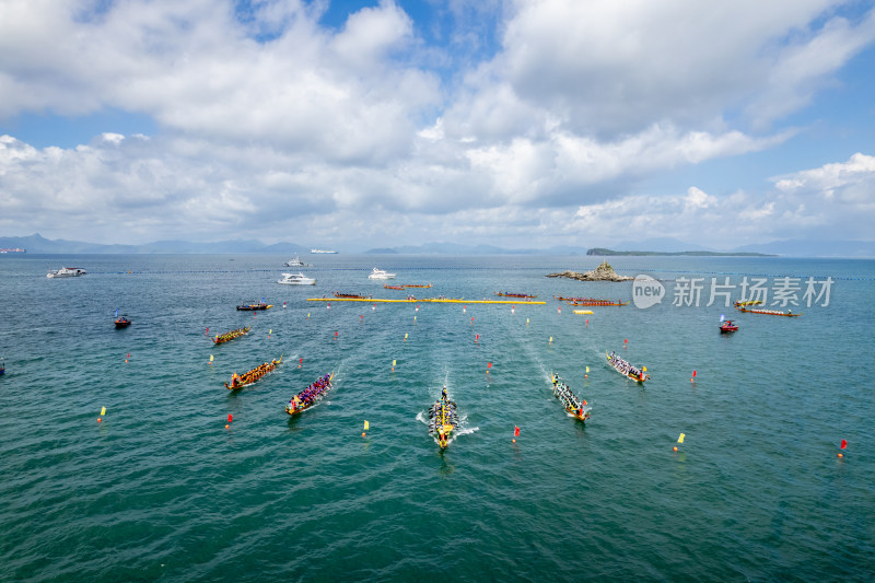 粤港澳大湾区海上龙舟赛