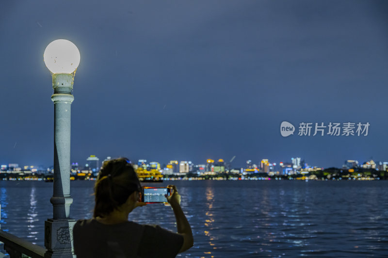 杭州西湖夜景