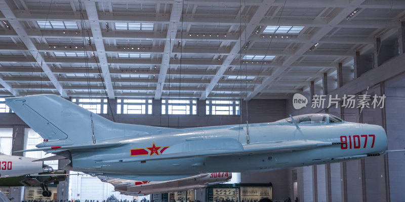 中国人民革命军事博物馆展出的各类战机