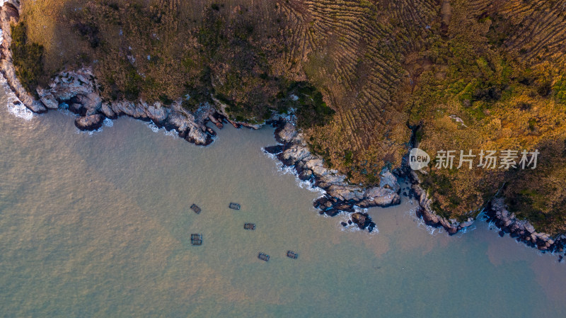 航拍海岛风光