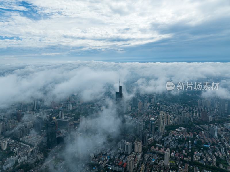 南京天际线云海