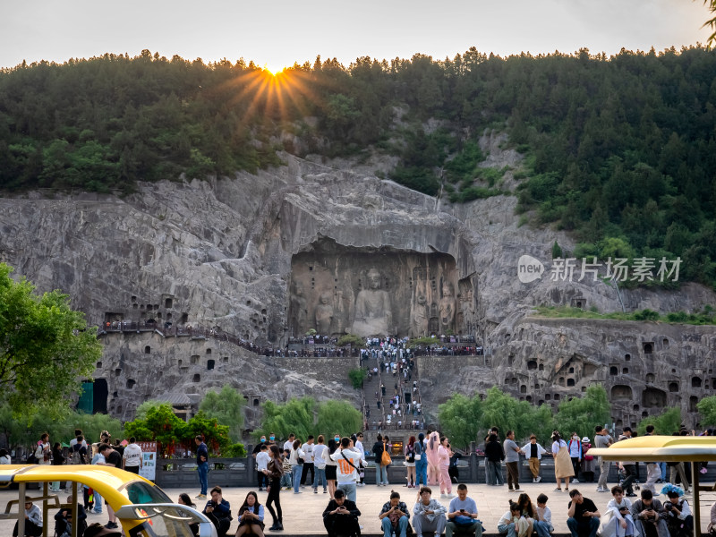 洛阳龙门石窟旅游风景