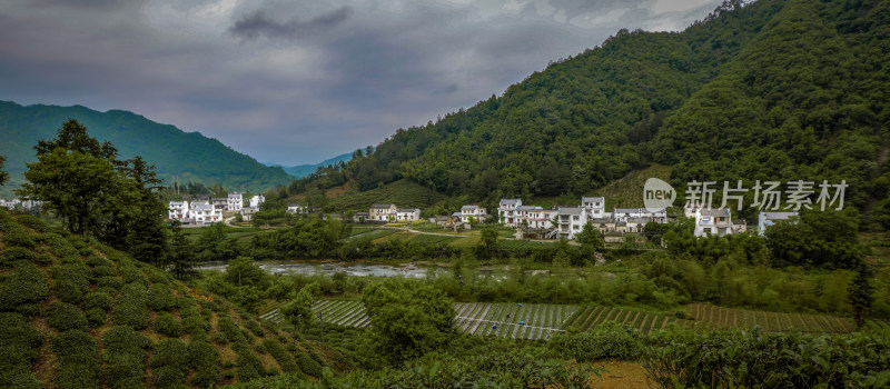 美丽乡村 徽派建筑