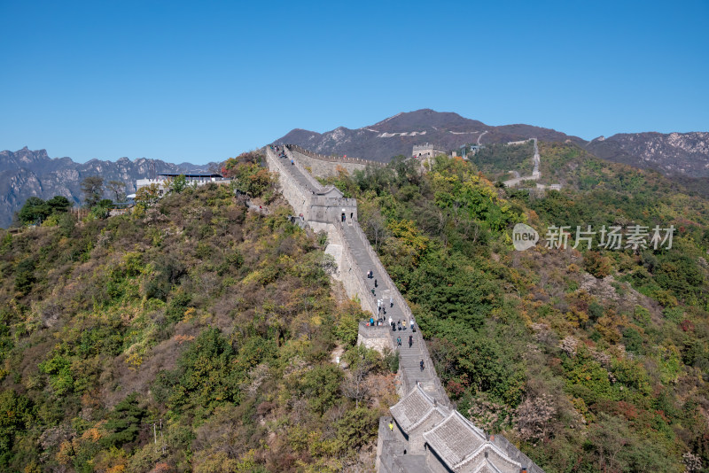 北京，慕田峪长城秋景