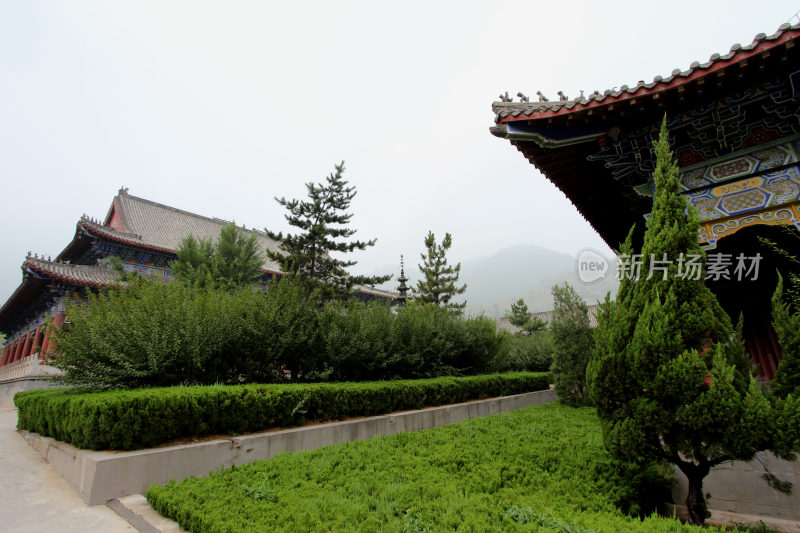 山东著名旅游景点醴泉寺建筑风格