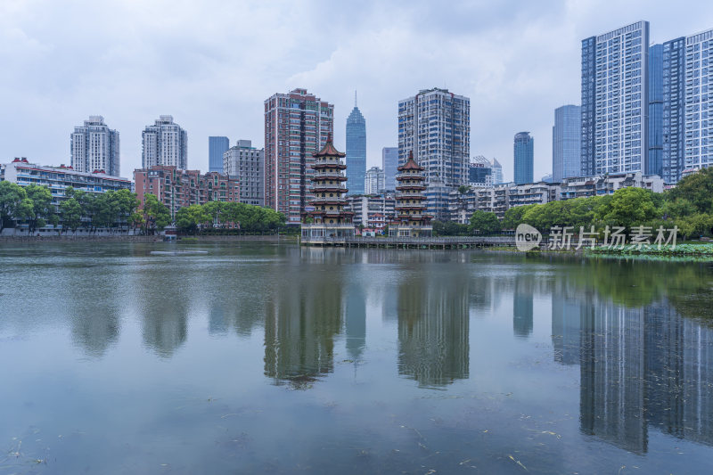 武汉江岸区宝岛公园风景