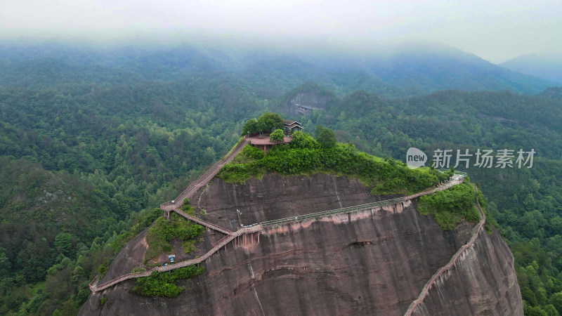 湖南通道万佛山航拍