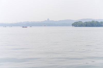 杭州西湖白堤风景