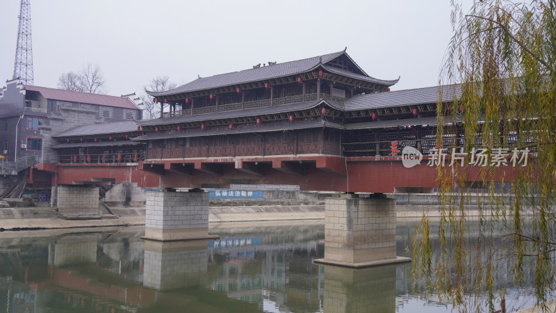 邵阳高沙祖师桥风光