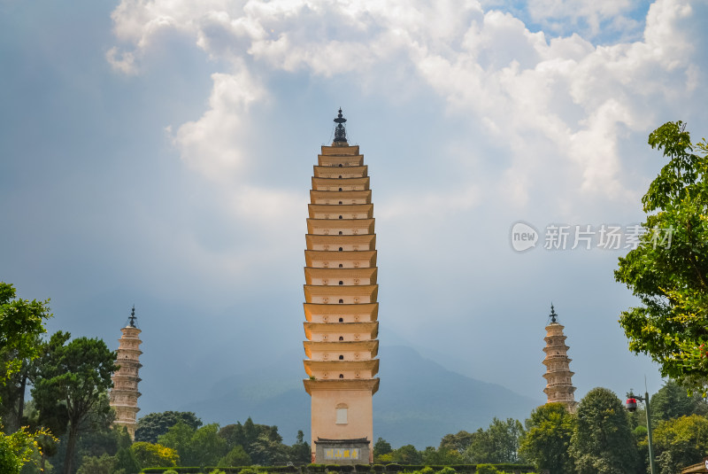 云南大理崇圣寺三塔崇圣寺