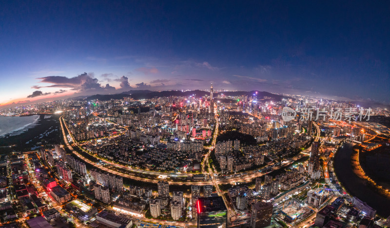 深圳市福田中心区建筑群