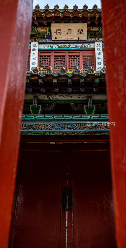 济宁东大寺清真寺中式寺庙建筑景观