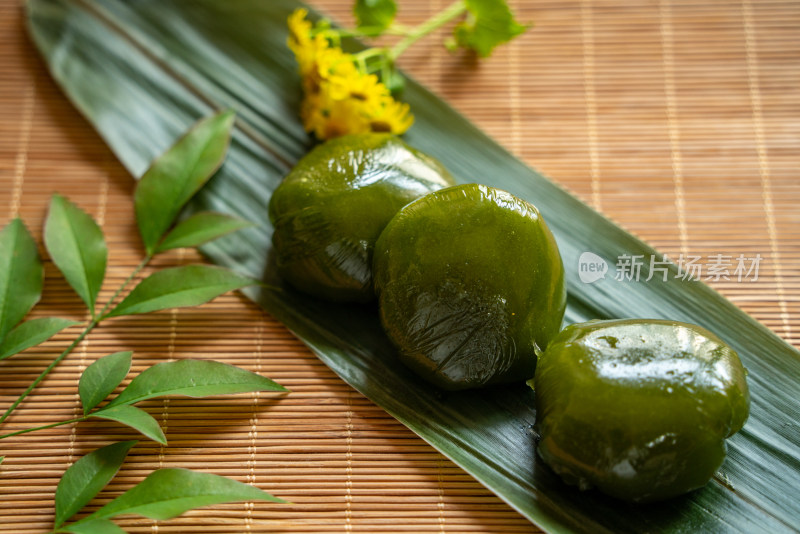 清明节食物青团