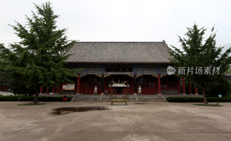 山东著名旅游景点醴泉寺建筑风格