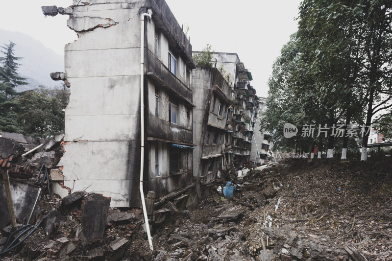 北川地震遗址