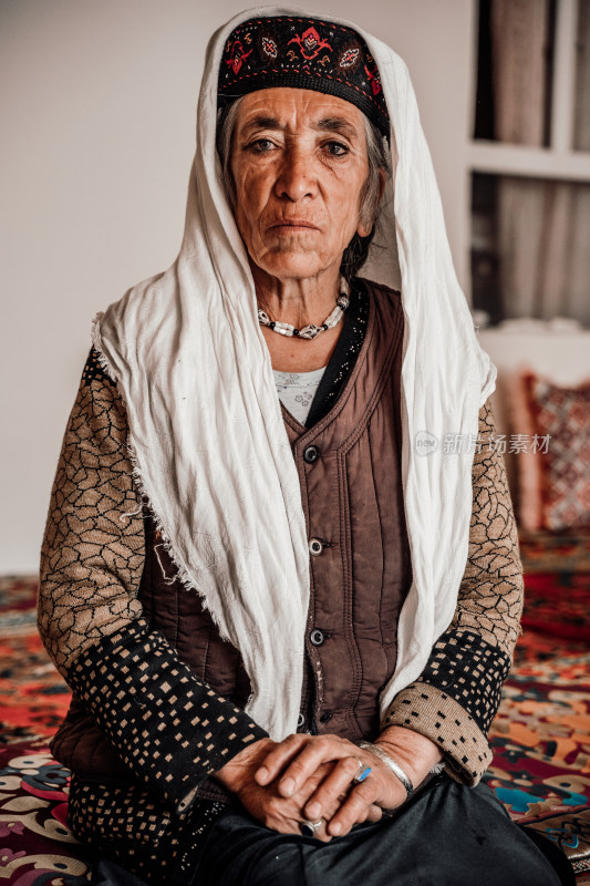 新疆南疆塔什库尔干本地人肖像