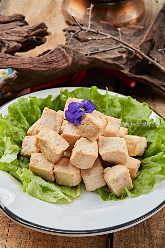 火锅配菜鱼豆腐