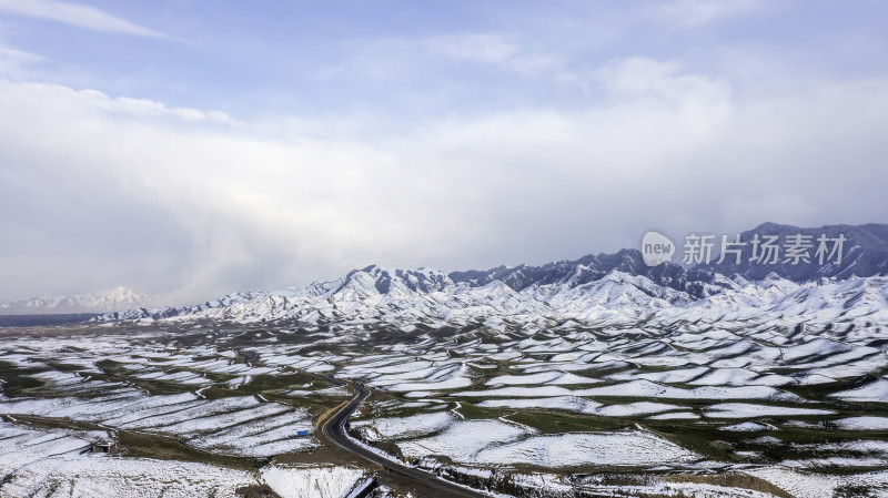 新疆冬季风光