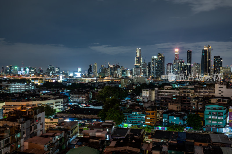 泰国城市夜景