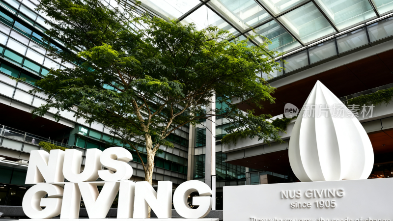 新加坡国立大学NUS GIVING景观