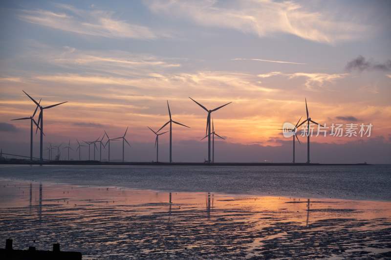 风力发电 清洁能源 风车