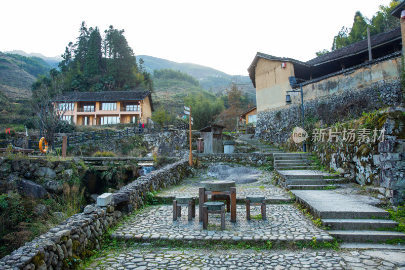 云和梯田坑根石寨风景