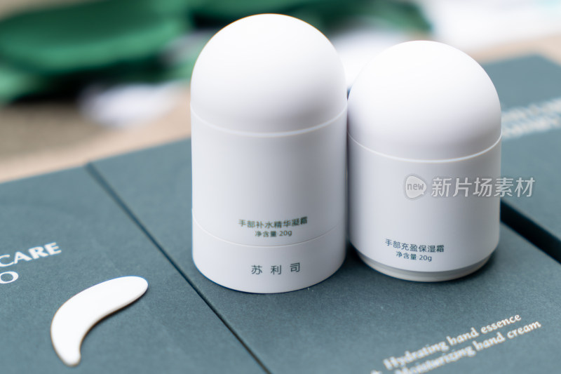 苏利司手部保湿霜产品特写