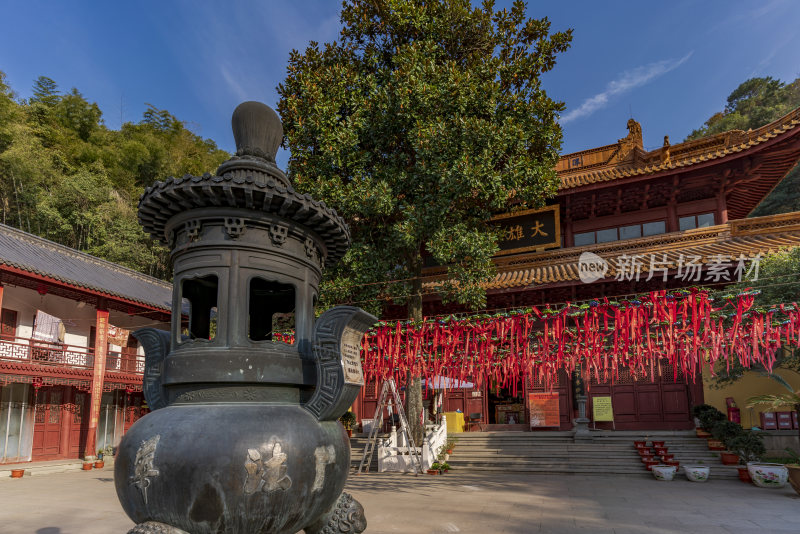 杭州千年古刹法华寺古建筑