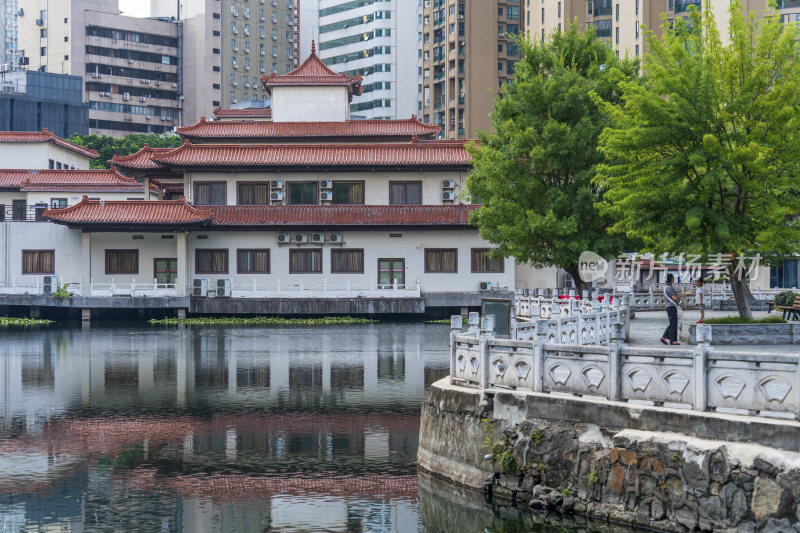 武汉江岸区小南湖公园风景